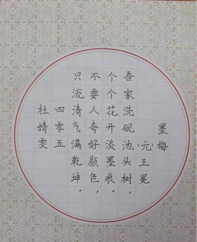 杜婧雯墨梅